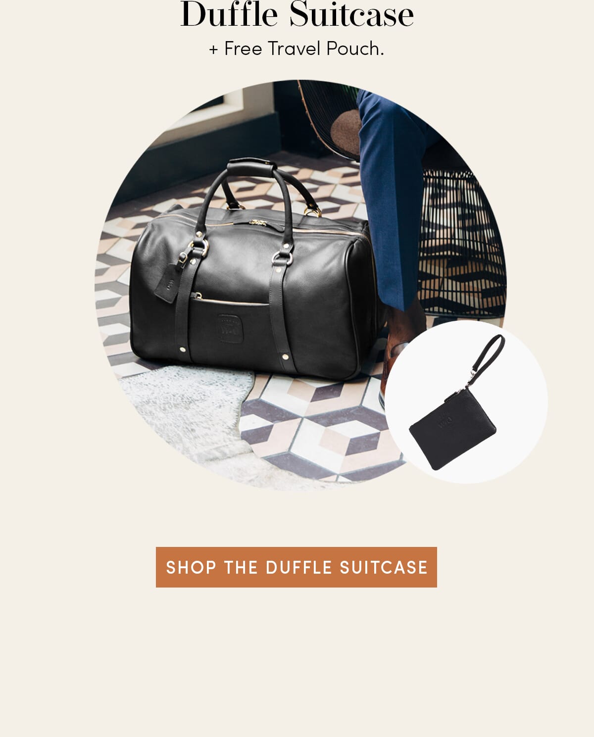 Get a free gift + a chance to win $200 with any purchase of a Jet Black Bag