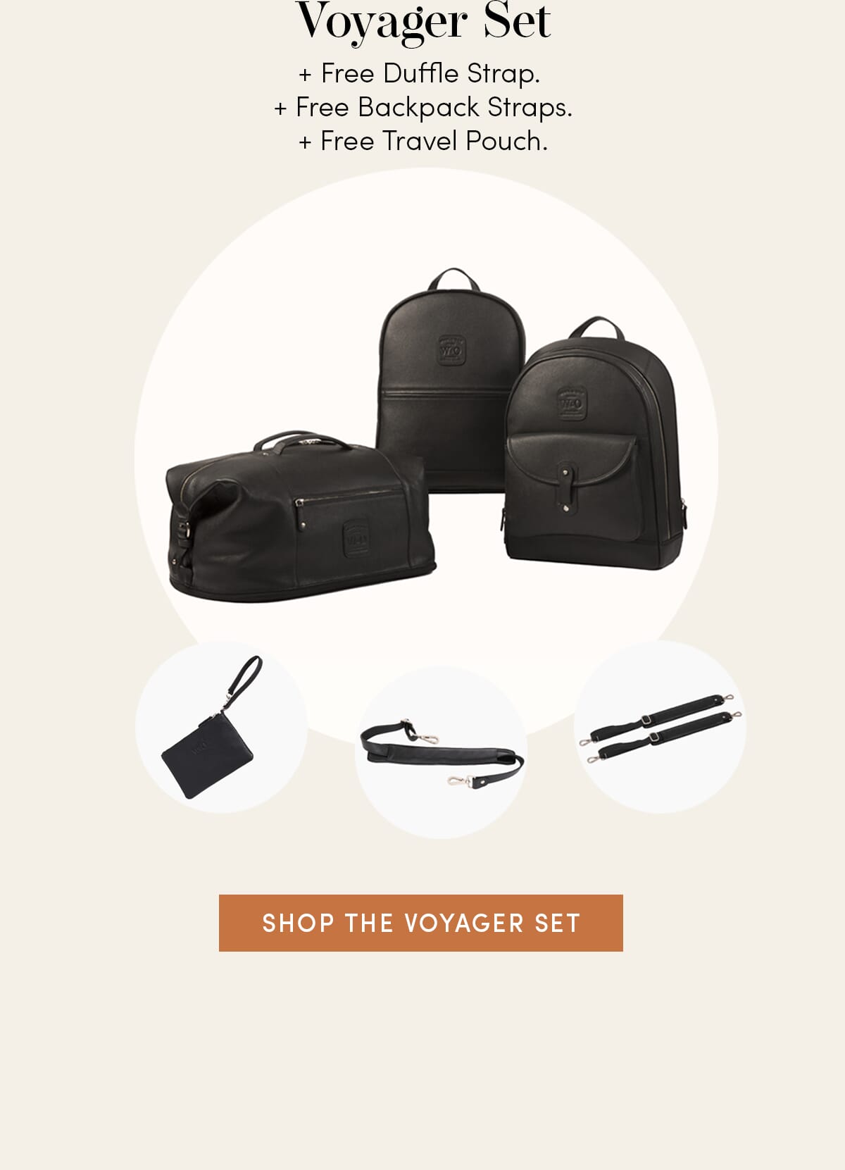 Get a free gift + a chance to win $200 with any purchase of a Jet Black Bag